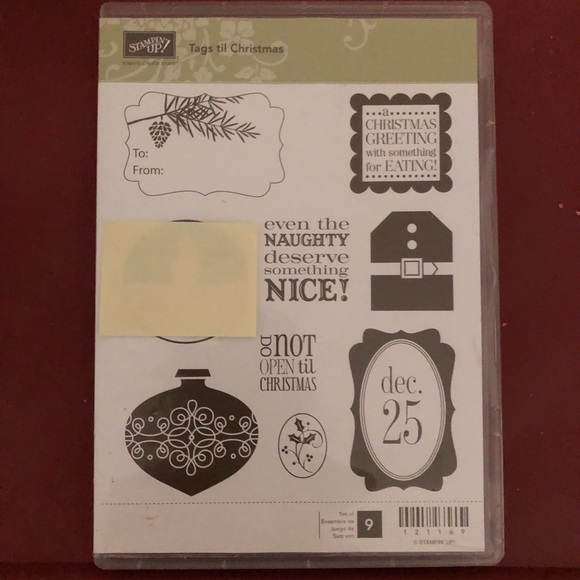 Stampin Up Tags Til Christmas - Picture 2 of 4